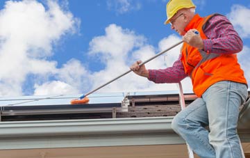 Calvo soft wash roof cleaning